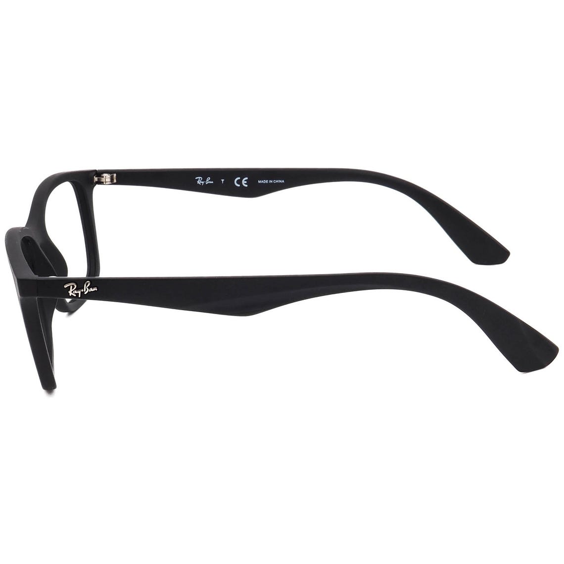 Ray-ban Eyeglasses RB 7047 5196 Matte Black Square Frame 54[]17 140 - Etsy