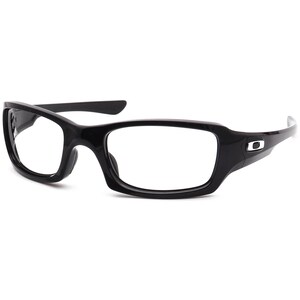 Oakley Men's Sunglasses Frame Only OO9238-06 (4+1)2 Squared Polished Black Wrap 54 mm image 3