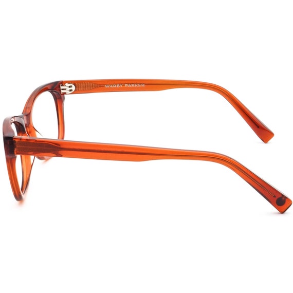 Warby Parker Eyeglasses Finch-606 Transparent Ora… - image 5