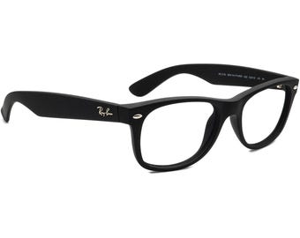 Ray-Ban Sunglasses Frame Only RB 2132 New Wayfarer 622 Matte Black Square Italy 52 mm