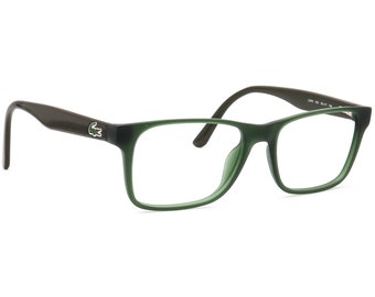 Lunettes de vue Lacoste L2741 315 Monture carrée verte mat 53[]17 145