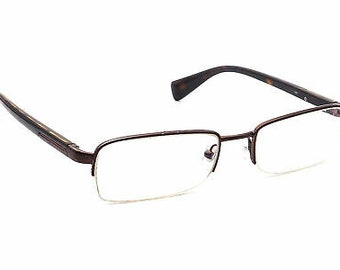 prada half frame glasses