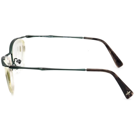 Seraphin Eyeglasses Talia/8619 Green Half Rim Fra… - image 5