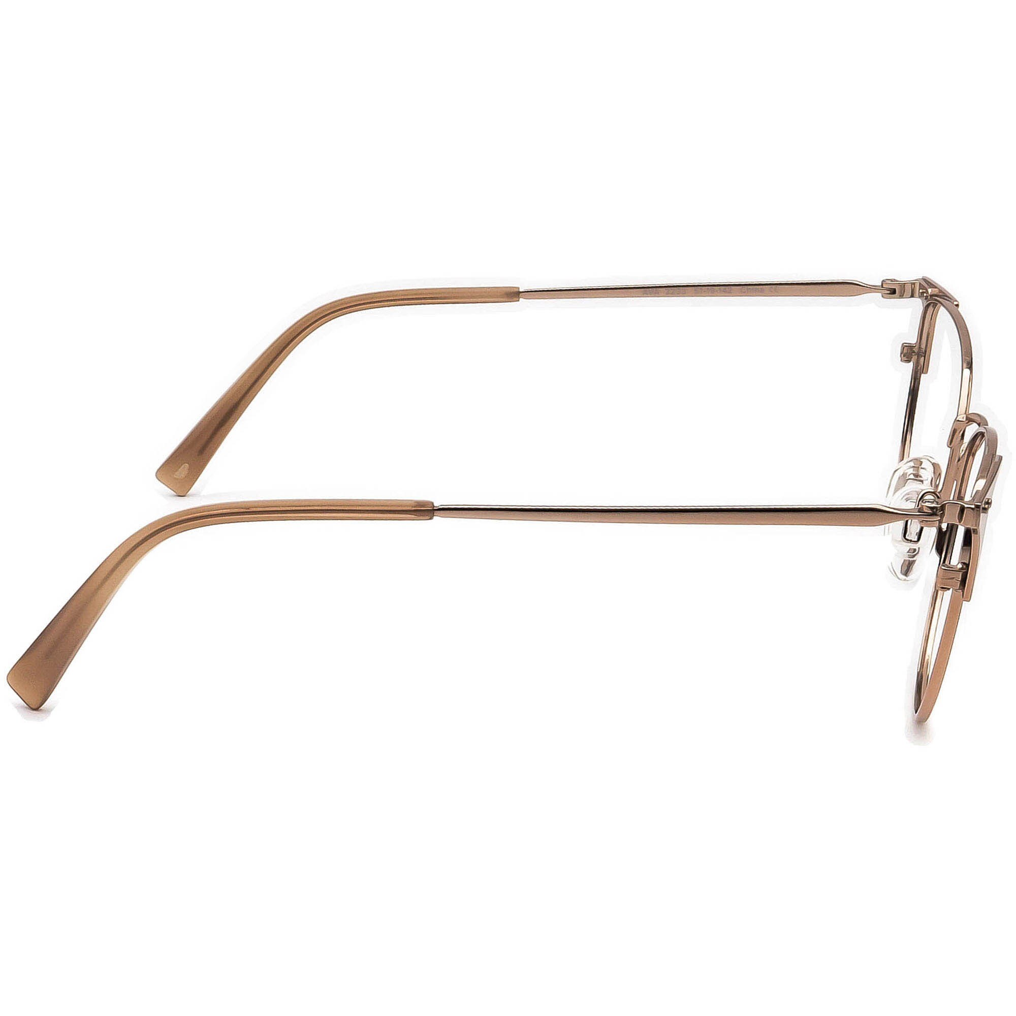 Warby Parker Eyeglasses Ava 2233 Rose Gold Horn Rim Metal | Etsy