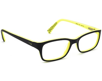 Nike Small Brille 5513 020 Matt Schwarz/Neon Grün Rechteckig 49[]16 135