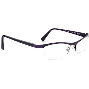 Alain Mikli Women&#39;s Eyeglasses AL0938 M0E7 Purple Half Rim Frame France 54[]17 135