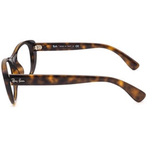 Ray-Ban Women's Sunglasses Frame Only RB 4227 710/13 Polished Dark Havana Cat Eye Italy 55 mm image 5