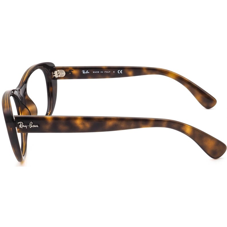 Ray-Ban Women's Sunglasses Frame Only RB 4227 710/13 Polished Dark Havana Cat Eye Italy 55 mm image 5
