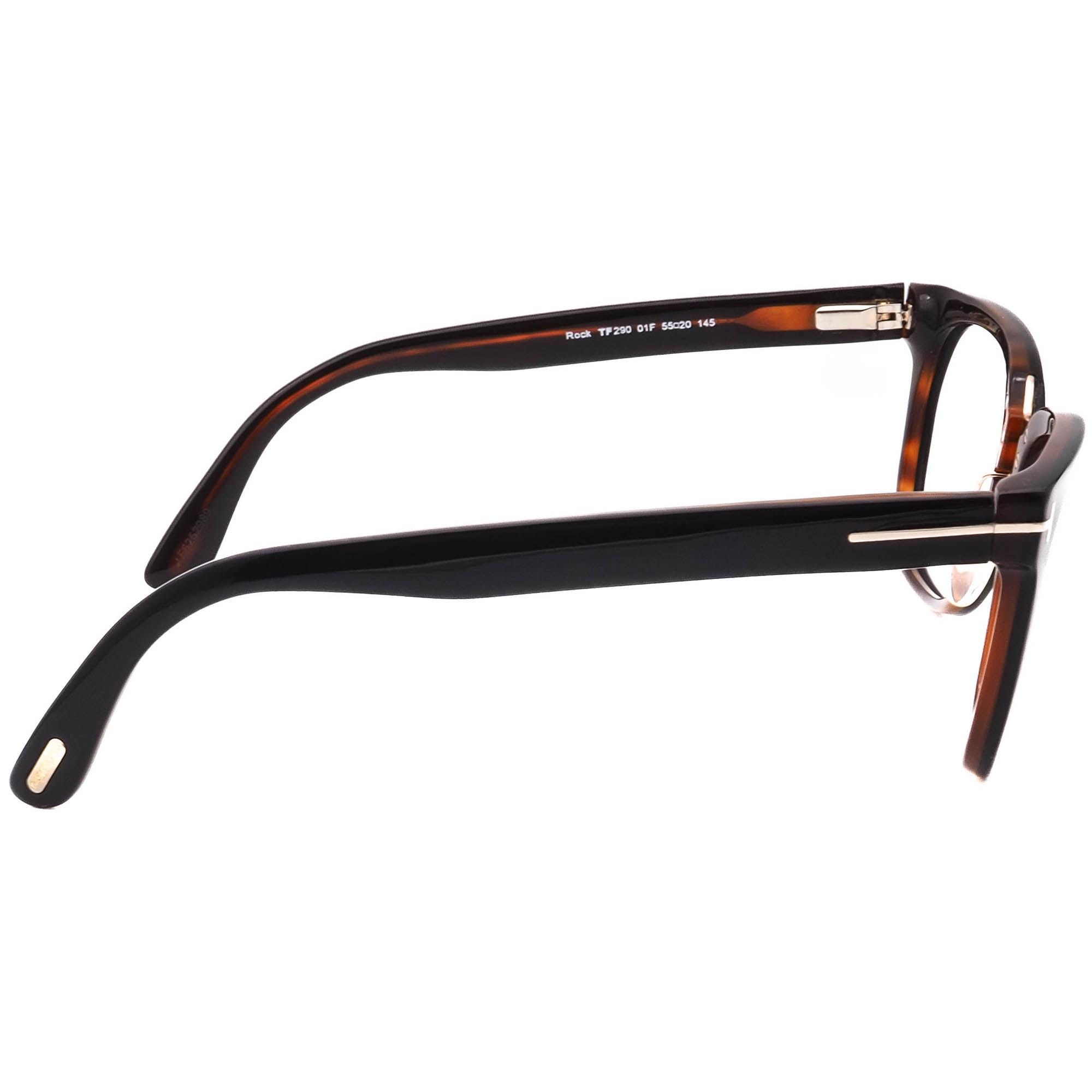 Tom Ford Sunglasses Frame Only Rock TF 290 01F Dark Brown/rose