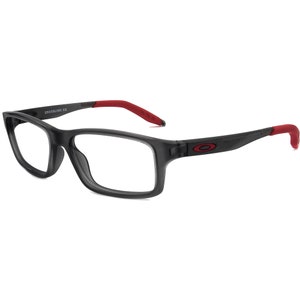May include: Gray and red rectangular eyeglasses with the text "CROSSLINK XS" on the frame.