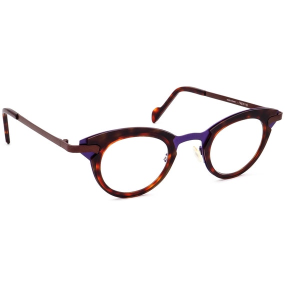 Anne Et Valentin Eyeglasses Tab A110 Purple/Havan… - image 1