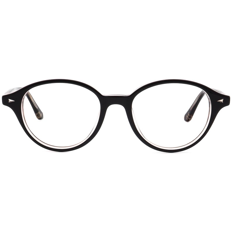 Gafas de vista Ray-Ban RB 5257 2034, montura redonda negra pulida, 49[]18 140 imagen 2