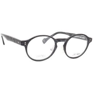 Lunettes de vue JF Rey JF1329 0540 Monture Panto Python noire 48[]21 149