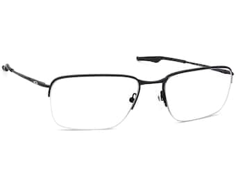 Oakley Men's Eyeglasses OX5148-0156 Wingback SQ Satin Black Half Rim Metal Frame 56[]18 136