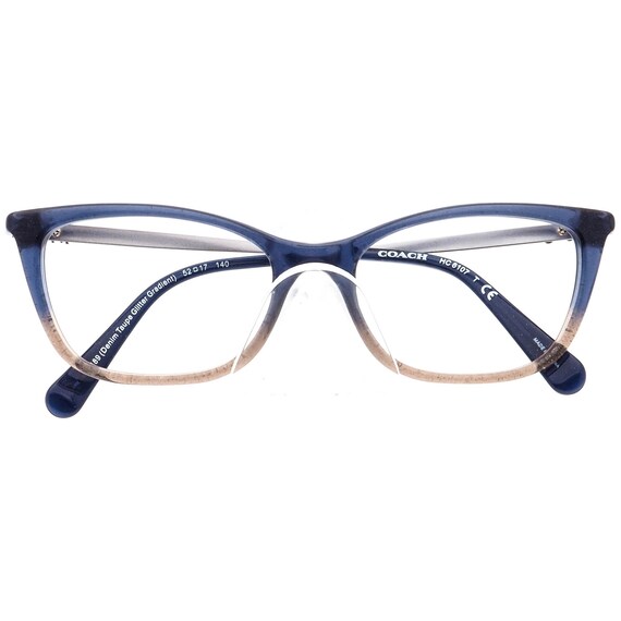 Coach Eyeglasses HC 6107 5489 Denim Taupe Glitter… - image 6