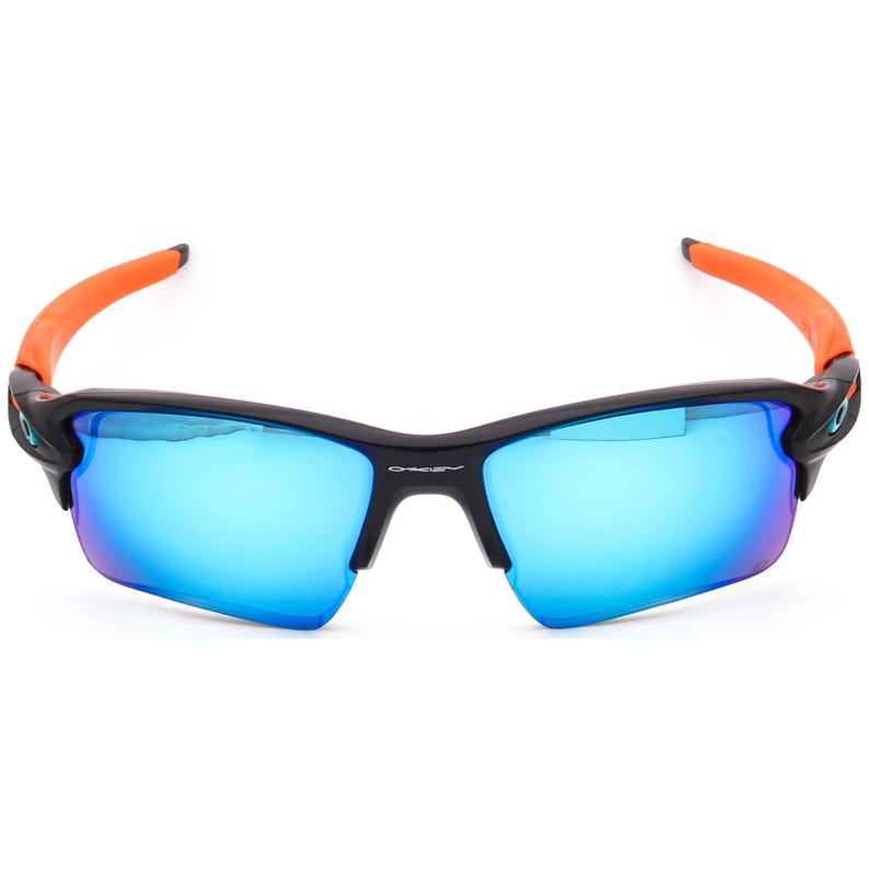 Oakley Men's Rx Sunglasses Frame Only NFL Flak 2.0 OO9188-D559 Matte Black/Orange Half Rim 59 mm image 2
