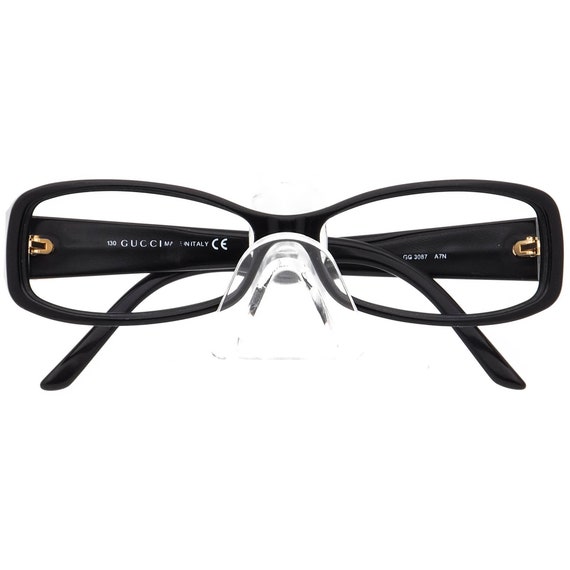 Gucci Eyeglasses GG 3087 A7N Black/Floral White R… - image 6