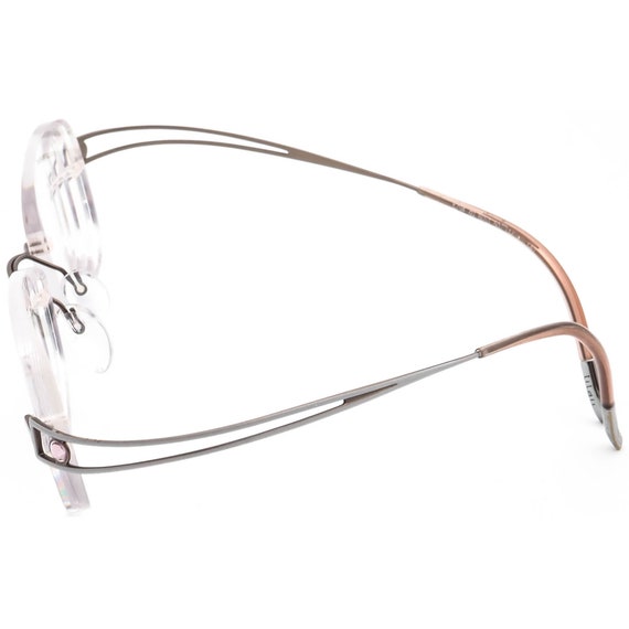 Silhouette Eyeglasses 6794 40 6051 Titan Gray Rim… - image 6