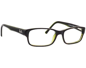 Ray-Ban Eyeglasses RB 5169 2383 Dark Havana/Green Rectangular Frame 52[]16 140