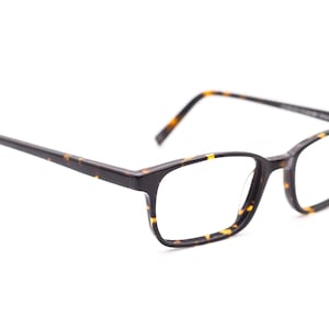 Warby Parker Brillen Wilkie 200 Dark Tortoise Rechteckiger Rahmen 50 [] 18 145