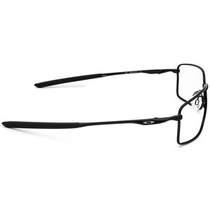 Oakley Sunglasses Frame Only OO4075-01 W Square Wire Polished Black Metal 60 mm image 4