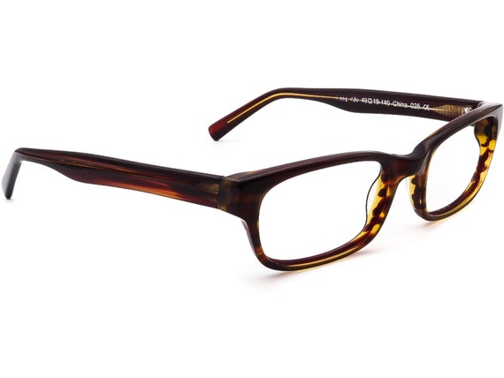 Warby Parker Eyeglasses Zagg 230 Brown Rectangula