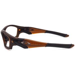 Oakley herrsolglasögon med båge och raka bågar, 2.0, matt Root Beer Wrap, 61 mm bild 5