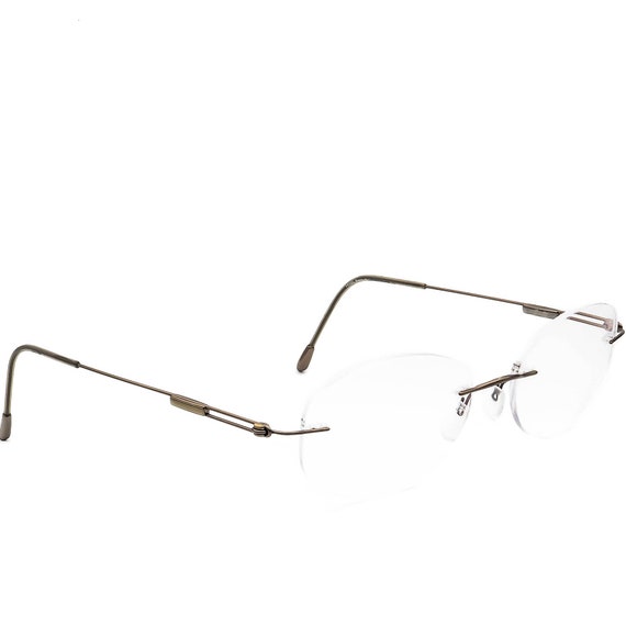 Silhouette Eyeglasses 7534 40 6078 Titan Brown Rim