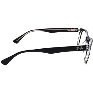 Ray-Ban Eyeglasses RB 5286 2034 Polished Black on Clear Square Frame 51[]18 135 image 4