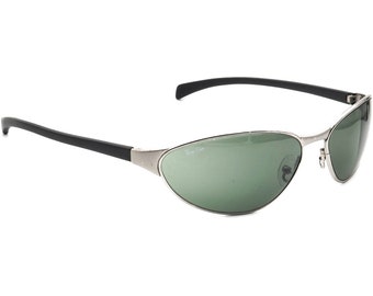 Bausch And Lomb (B&L) Men's Sunglasses W3061 PRAS Silver/Matte Black Wrap USA 62mm