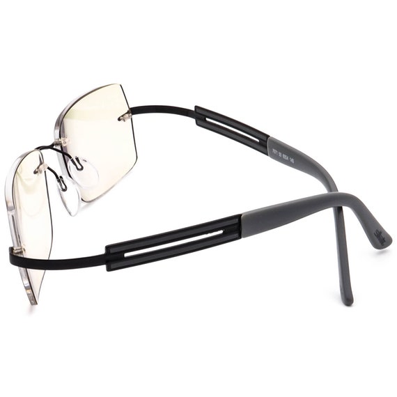 Silhouette Eyeglasses 7671 50 6054 Titan Black/Gr… - image 5