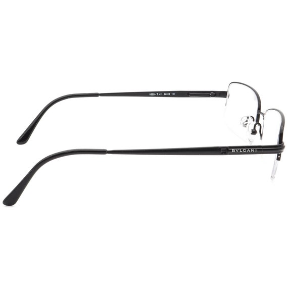 Bvlgari Men's Eyeglasses 1003-T 411 Black Half Ri… - image 4