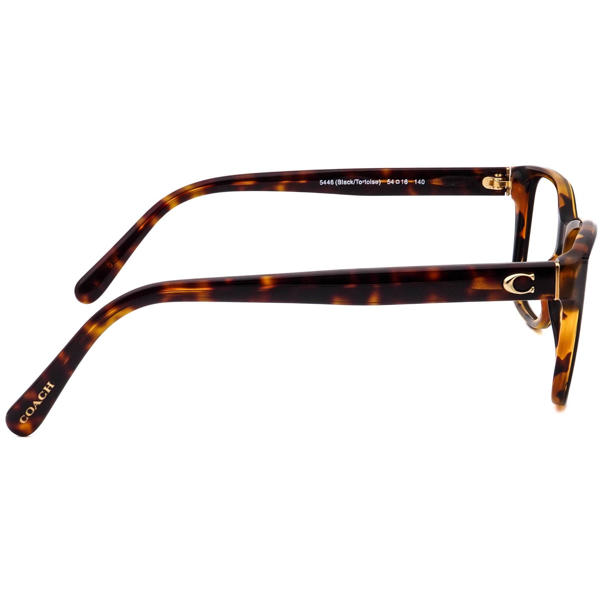 COACH HC 6129 - 5446 (BLACK/TORTOISE) 54•16•140 COACH EYEGLASSES COACH GLASSES Coach Women main image 4