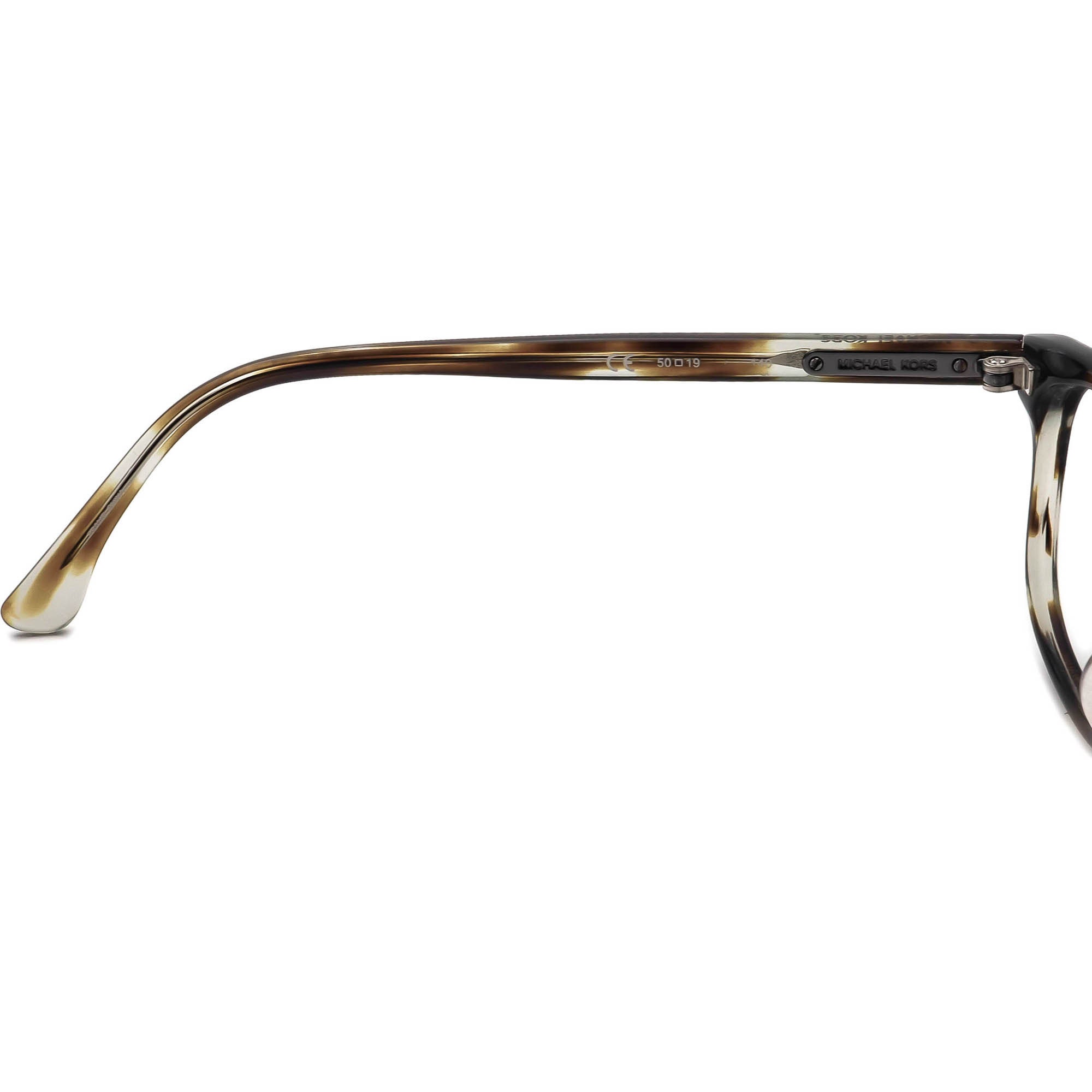 Michael Kors Bril MK285 075 Olijfschildpad Rechthoekig Frame 50 19 140 Accessoires Zonnebrillen & Eyewear Brillen 