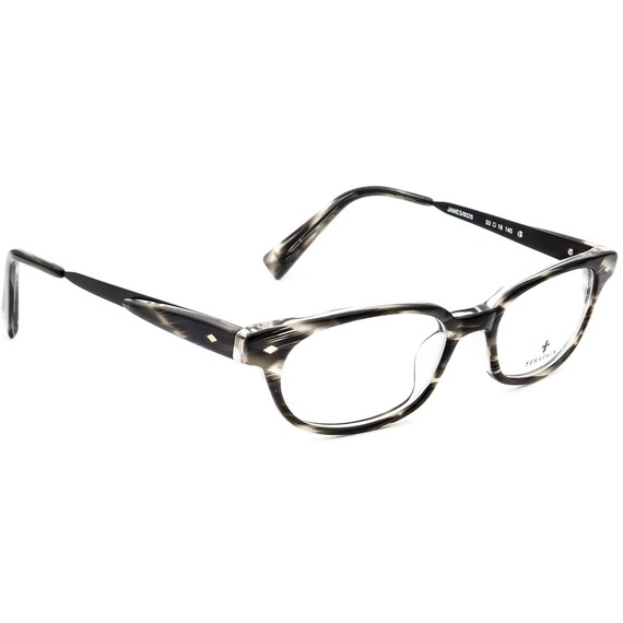 Seraphin Eyeglasses James/8526 Gray Horn Horn Rim Fra… Gem