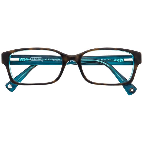 Coach Women's Eyeglasses HC 6040 (brooklyn) 5116 Dark Tortoise