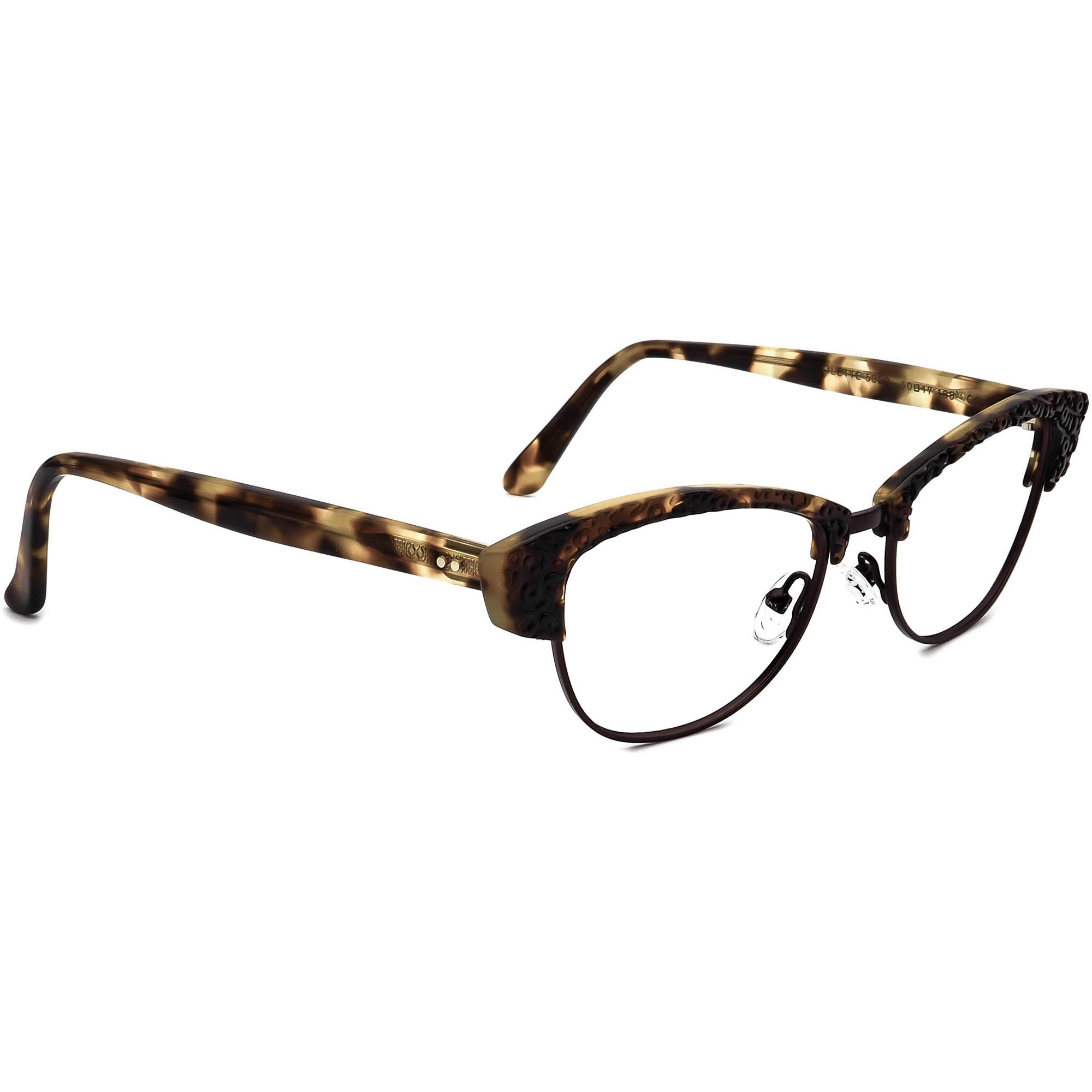 Jean Lafont Eyeglasses Violette 532P Tortoise/brown Cat Eye 