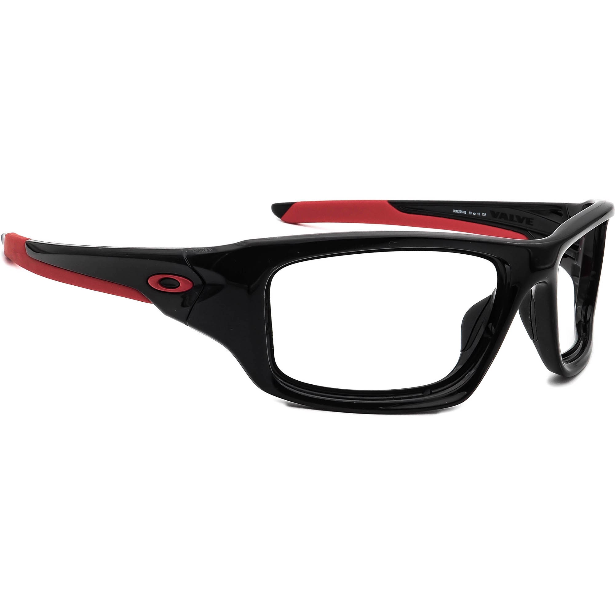Oakley valve sale 60mm wrap sunglasses