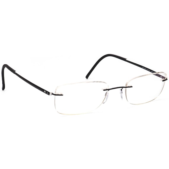 Silhouette Eyeglasses 7642 50 6059 Titan Black/Whi
