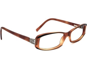 Versace Eyeglasses MOD.3040-B 450 Brown/Black Rectangular Frame Italy 52[]15 130