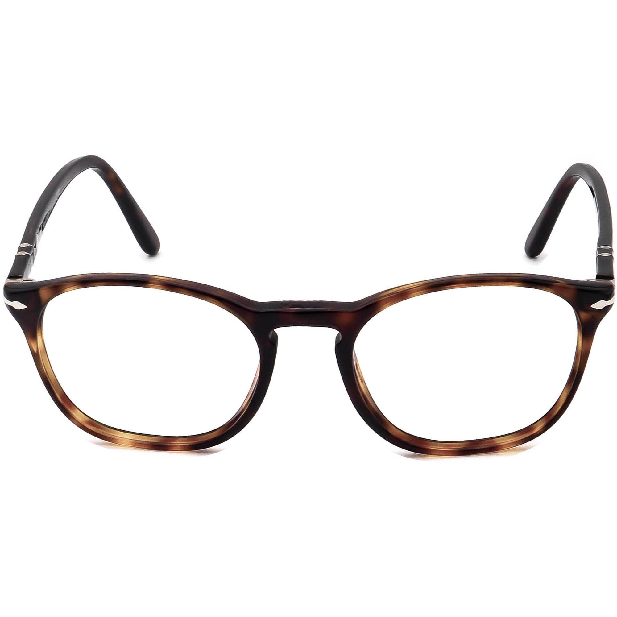 Persol Eyeglasses PO3007 V Tortoise Round Frame Italy 5019 135