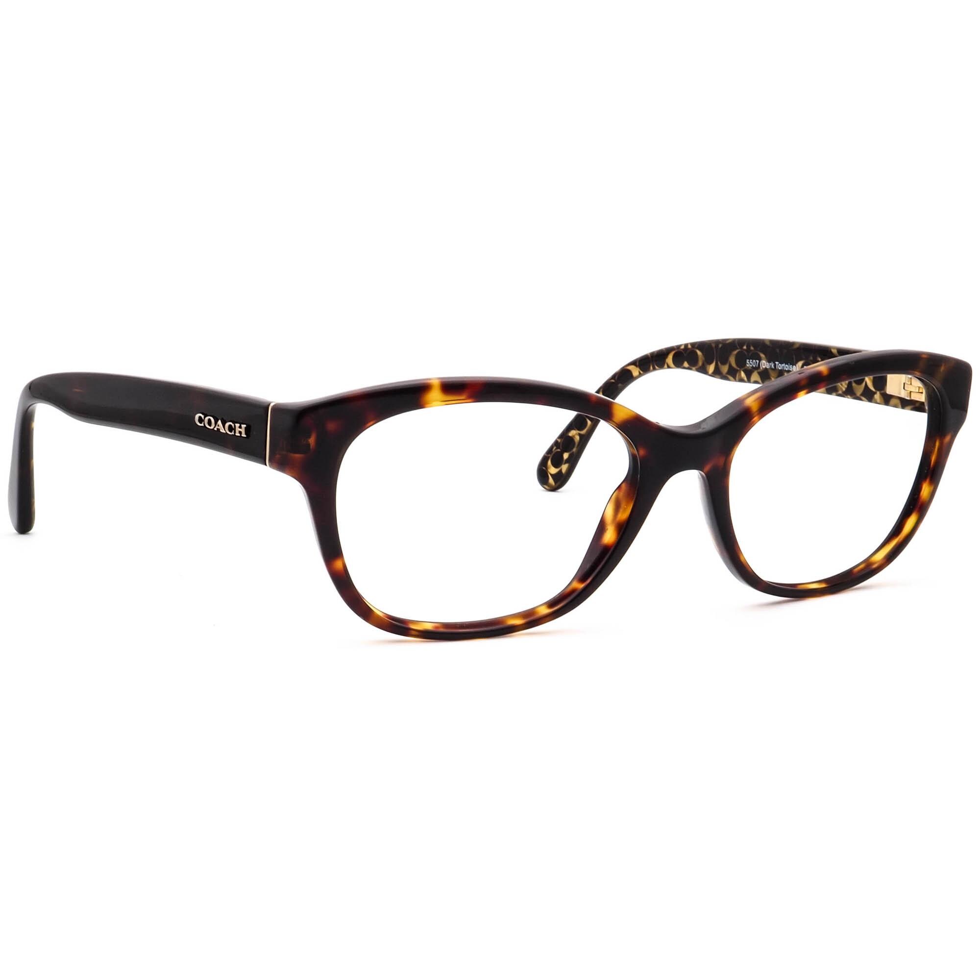 Coach HC6117 Tortoise Frames Coach Eyeglasses HC 6117 5508 Olive Green Tortoise Cat Eye  main image 3