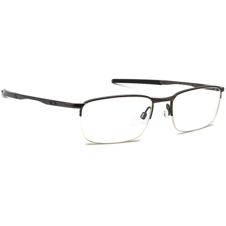 Oakley Eyeglasses OX3174-0253 Barrelhouse 0.5 Pewter Half Rim Metal 53[]18 139 image 1