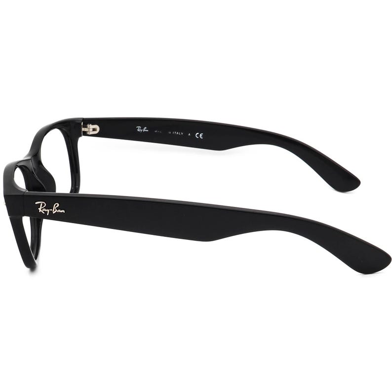Ray-Ban Sunglasses Frame Only RB 2132 New Wayfarer 901 Polished Black Square Italy 52 mm image 5