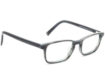 Lunettes de vue Warby Parker Hardy M 175, monture rectangulaire rayée Pacifique 51[]18 145