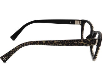 18 140 Handmade Seraphin Eyeglasses Crawford/8166 Leopard/Black Frame Japan 53