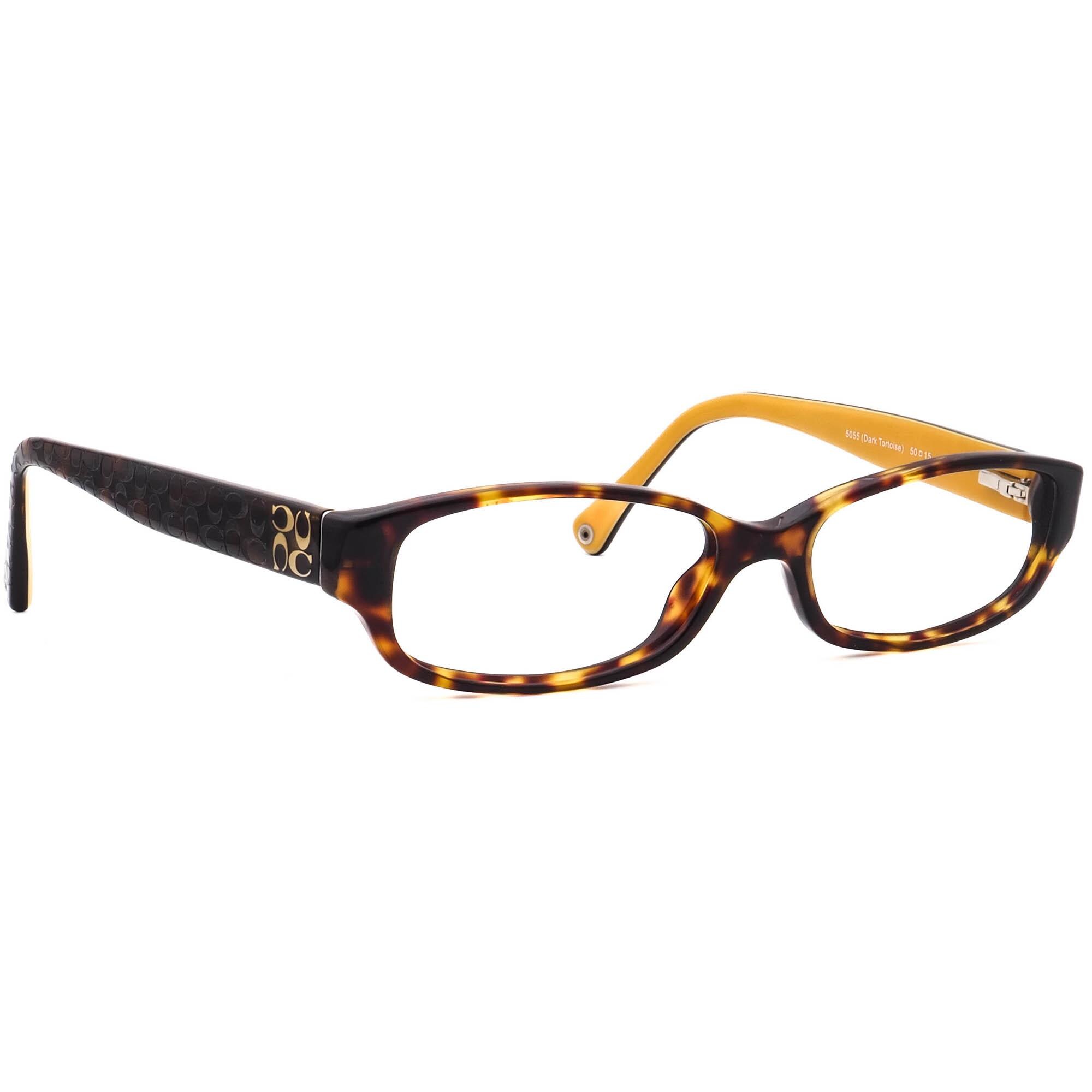 Coach Small Eyeglasses HC 6001 (emily) 5055 Dark Tortoise 