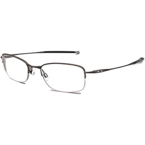 Oakley Men's Eyeglasses Jackknife 6.0 Pewter Half Rim Metal Frame 5120 ...