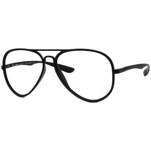 Ray-Ban Sunglasses Frame Only LiteForce RB 4180 W3364 Matte Black Aviator Italy 58 mm image 3
