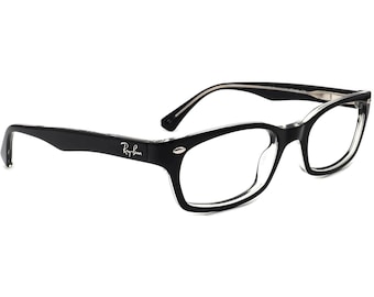 Gafas Ray-Ban RB 5150 2034 Negro sobre marco rectangular transparente 50[]19 135